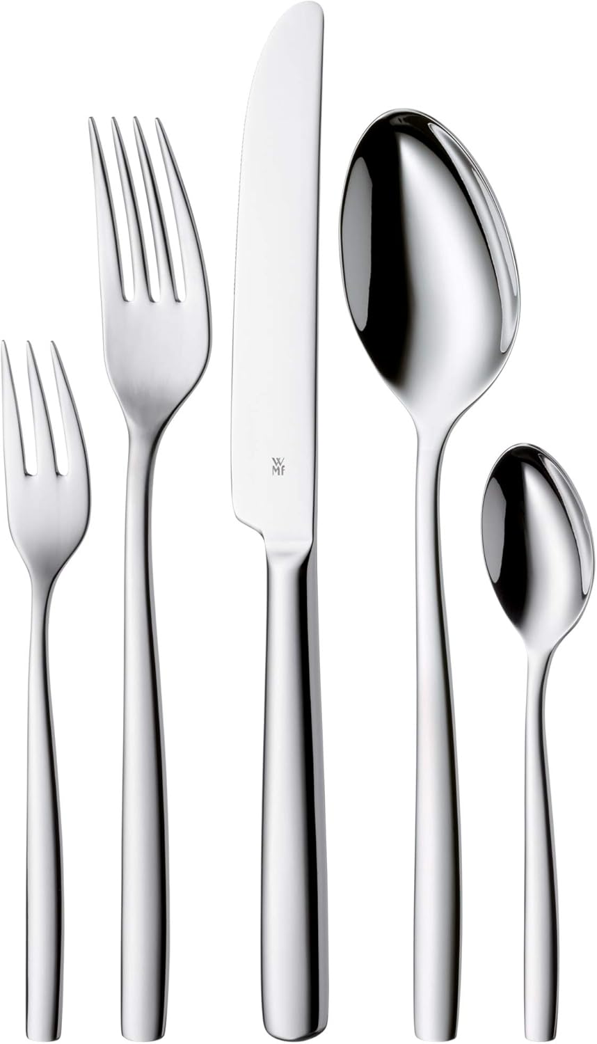 WMF Palma Edelstahl Besteck Set,30 teilig,spülmaschinenfest & Touch Messerset 2-teilig, Küchenmesser