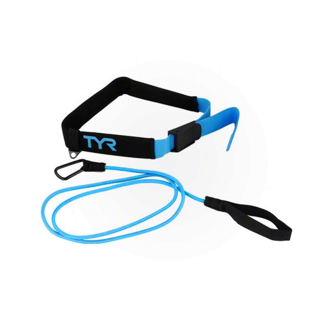 TYR Aquatic Resistance Belt 9.5 x 4.5 x 2.5" schwarz / blau, 9.5 x 4.5 x 2.5" schwarz / blau