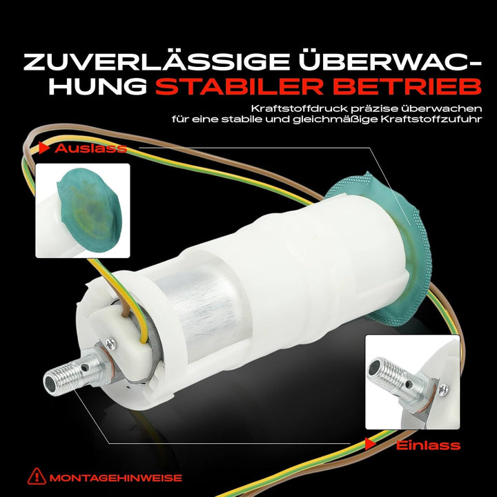 Kraftstoffpumpe für 80 8C 8C5 100 44 4A 200 44 A6 4A 2.0L 2.2L 2.3L 1989-1997 0580254036