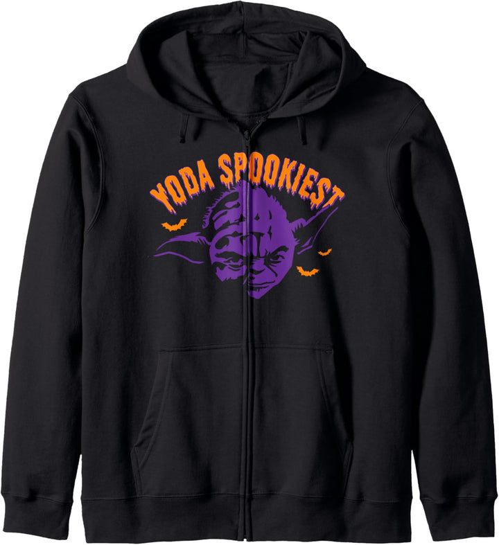 Star Wars Halloween Purple Yoda Spookiest Kapuzenjacke