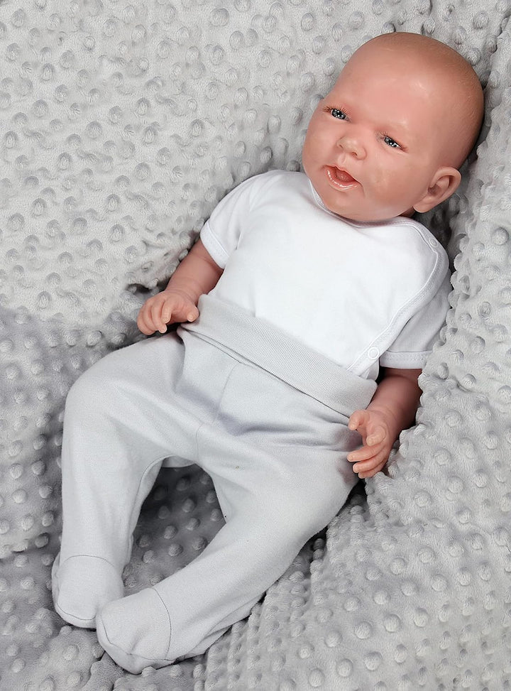 TupTam Unisex Baby Kurzarm Wickelbody 5er Pack 56 Weiss, 56 Weiss
