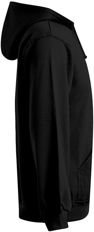 Zip Hoodie Jacke 80-20 Herren, Schwarz, XXL