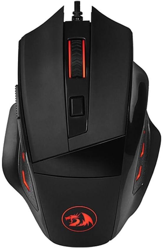 Redragon Gamer Phaser (M609) 6 Buttons 3200dpi Optical Wired USB LED Backlight 4 Colors DPI Level