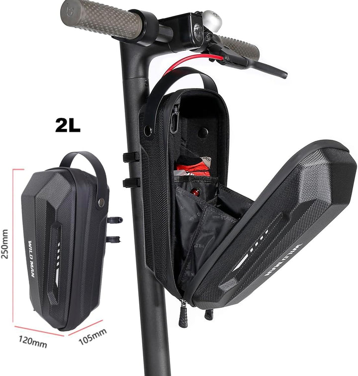 2/3/4L Scooter Tasche für Roller, Rollertasche Front Tube Bag Gross Lenkertasche Wasserfest, Vordert