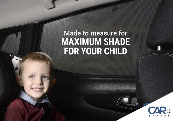 Satz Car Shades (Hintertüren) kompatibel mit Nissan Qashqai 5 türer 2014-2021 (2-teilig)