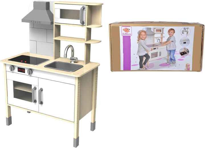 Eichhorn 100002494 Spielküche, Mehrfarbig, 36 x 69 x 99,5 cm