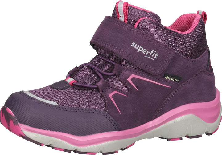 Superfit SPORT5 Sneaker Gore-Tex 1-000244 Mädchen 21 EU Weit Lila Rosa 8510, 21 EU Weit Lila Rosa 85
