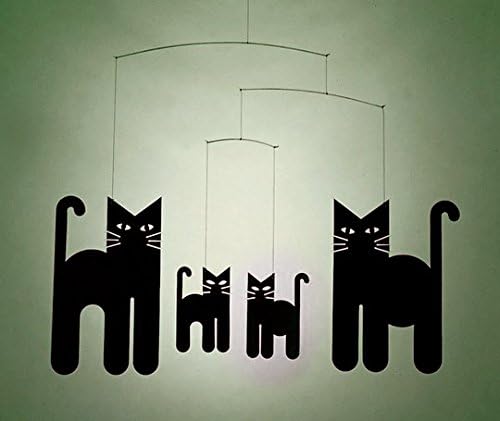 Flensted Mobile Cats Black