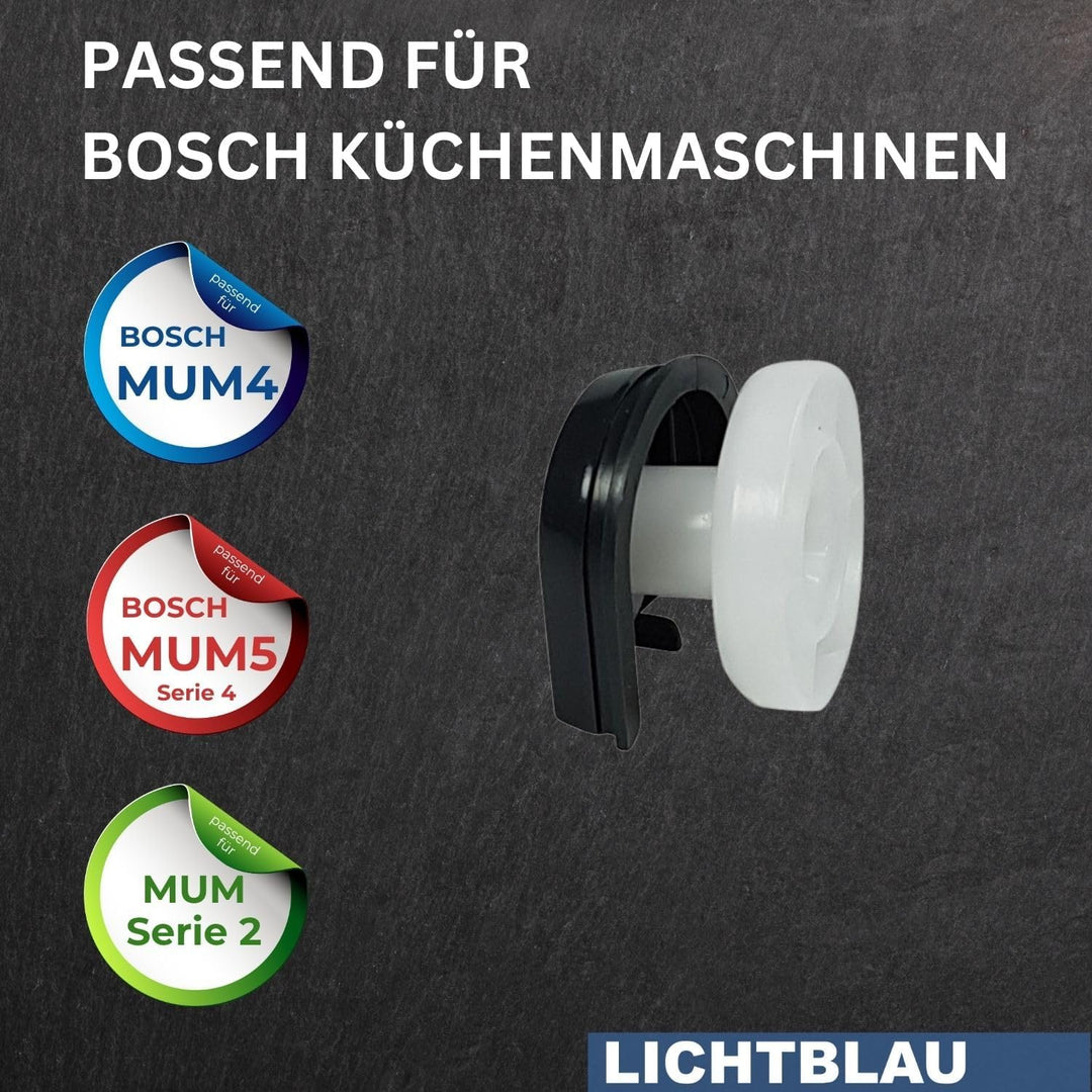 LICHTBLAU Kupplung Schnitzelwerk für Bosch Durchlaufschnitzler 00032884 für MUZ4DS2, MUZ4DS3, MUZ4DS
