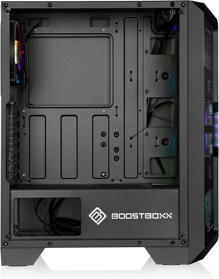 Gaming PC-Gehäuse Helios 250X - Midi-Tower, RGB Beleuchtung (inkl. Steuerung), Glas-Seitenteil, vorm