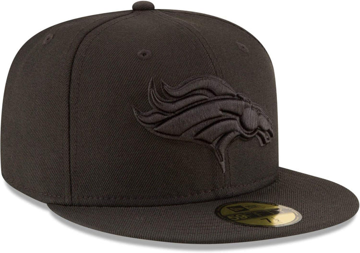 New Era Herren NFL Black on Black 59FIFTY Fitted Cap Tailliert 59 Schwarz, 59 Schwarz