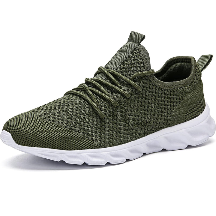 Herren Sneaker Walkingschuhe Atmungsaktiv Strassenlaufschuhe Leicht Freizeit Sportschuhe für Hallen
