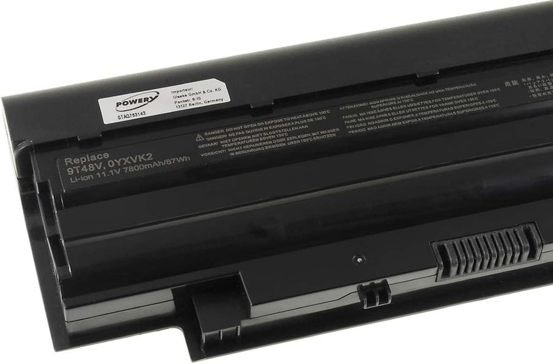 Akku für Dell Typ 312-0233 6600mAh, 11,1V, Li-Ion