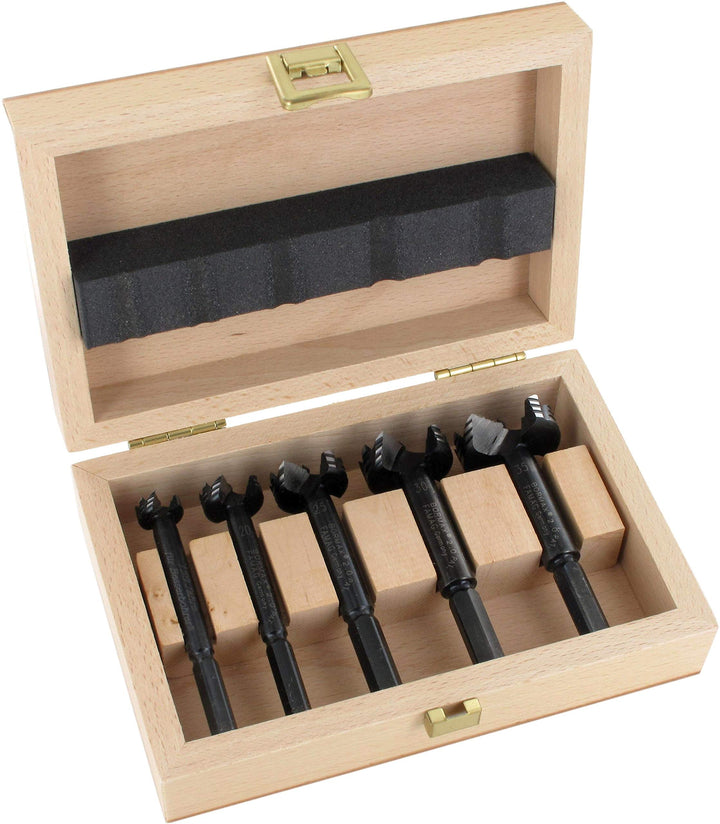 FAMAG Bormax 2.0 WS-Forstnerbohrersatz 5-teilig D=15,20,25,30,35mm im Holzkasten Satz 5tlg. D=15,20,