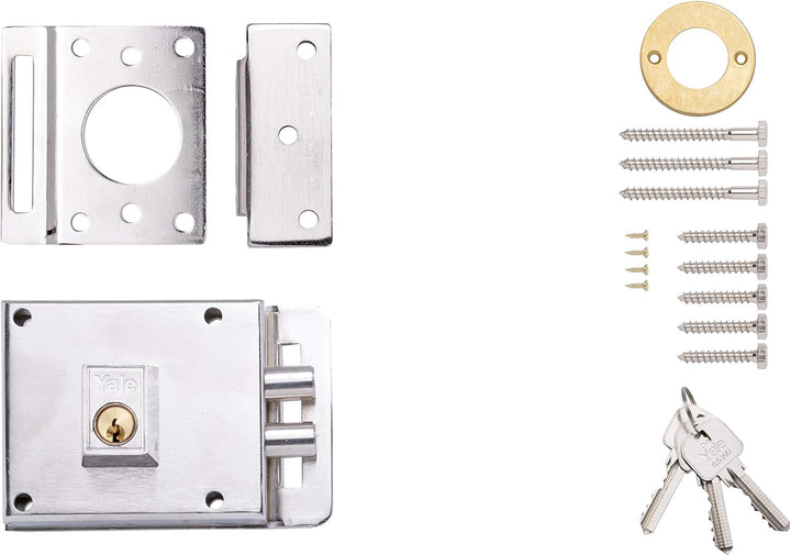 Azbe Lock 16-0 Rund HN Chrome 16-0 Rund, Chrome 16-0 Rund
