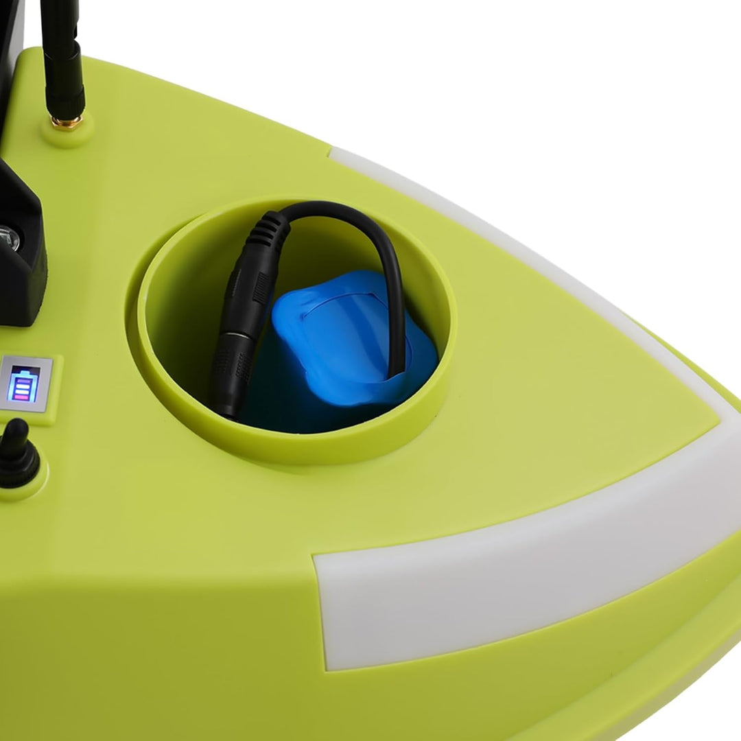 600M GPS Köderboot,GPS Köderboot,Karpfenangeln Fischfinder Boot,Akustischer Tiefenfinder LCD Fischfi