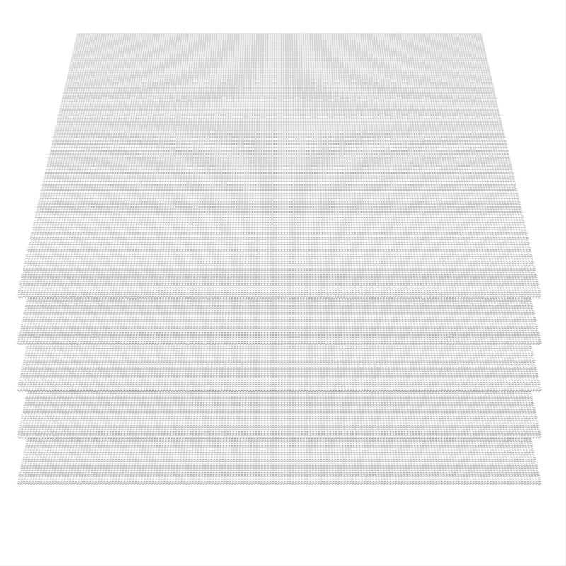 Dörrfolie Antihaft Lebensmittelecht 33x30,5 cm eckig 5er Pack 33x30,5cm, 33x30,5cm