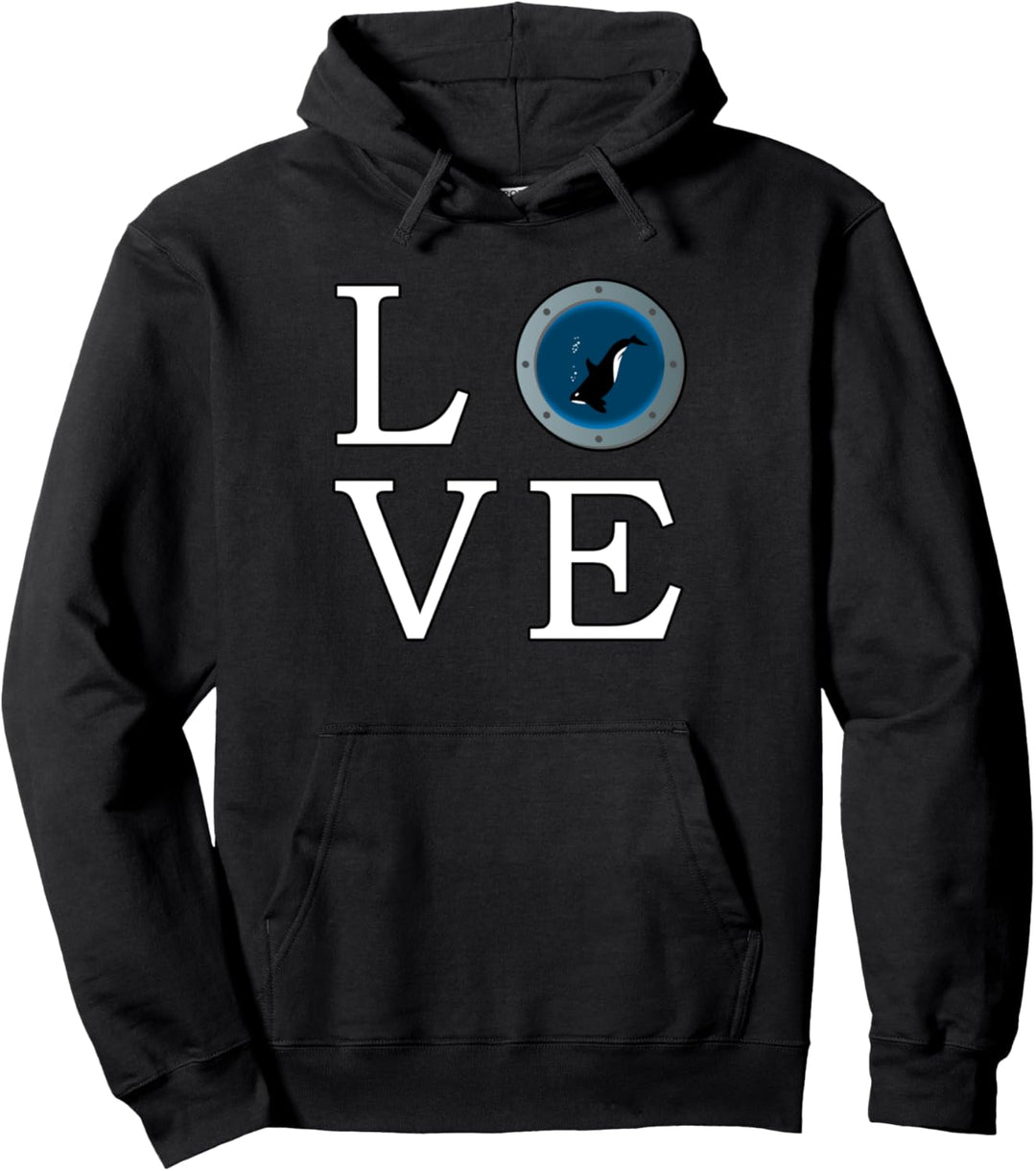 Orca Love Pullover Hoodie