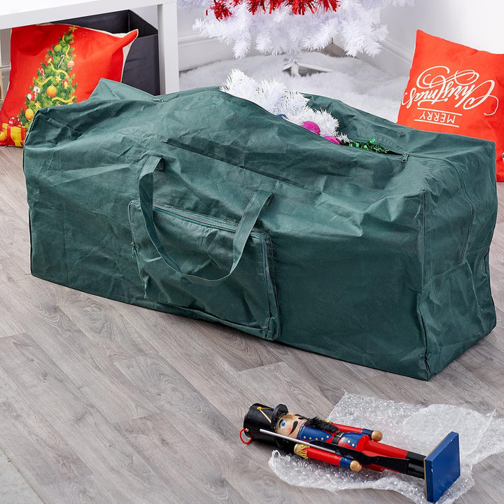 THE TWIDDLRES 2 Grosse Weihnachtsbaum Aufbewahrungstaschen, 120x35x50cm - Premium 210D Polyester
