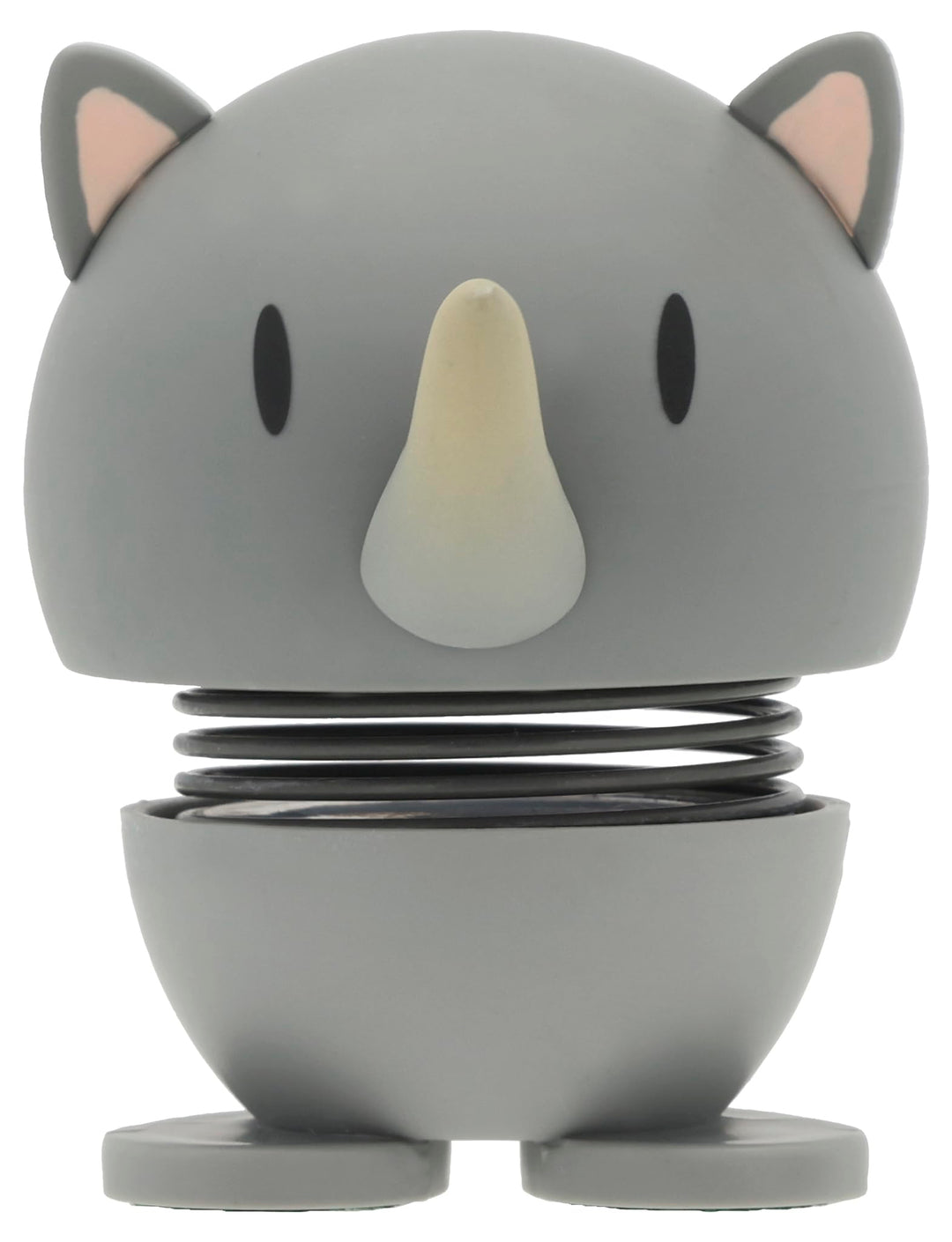 Hoptimist Soft Nashorn, Wackelfigur Skandinavisch, Wohnzimmer & Schreibtisch Deko, Büro Gadget, Toll