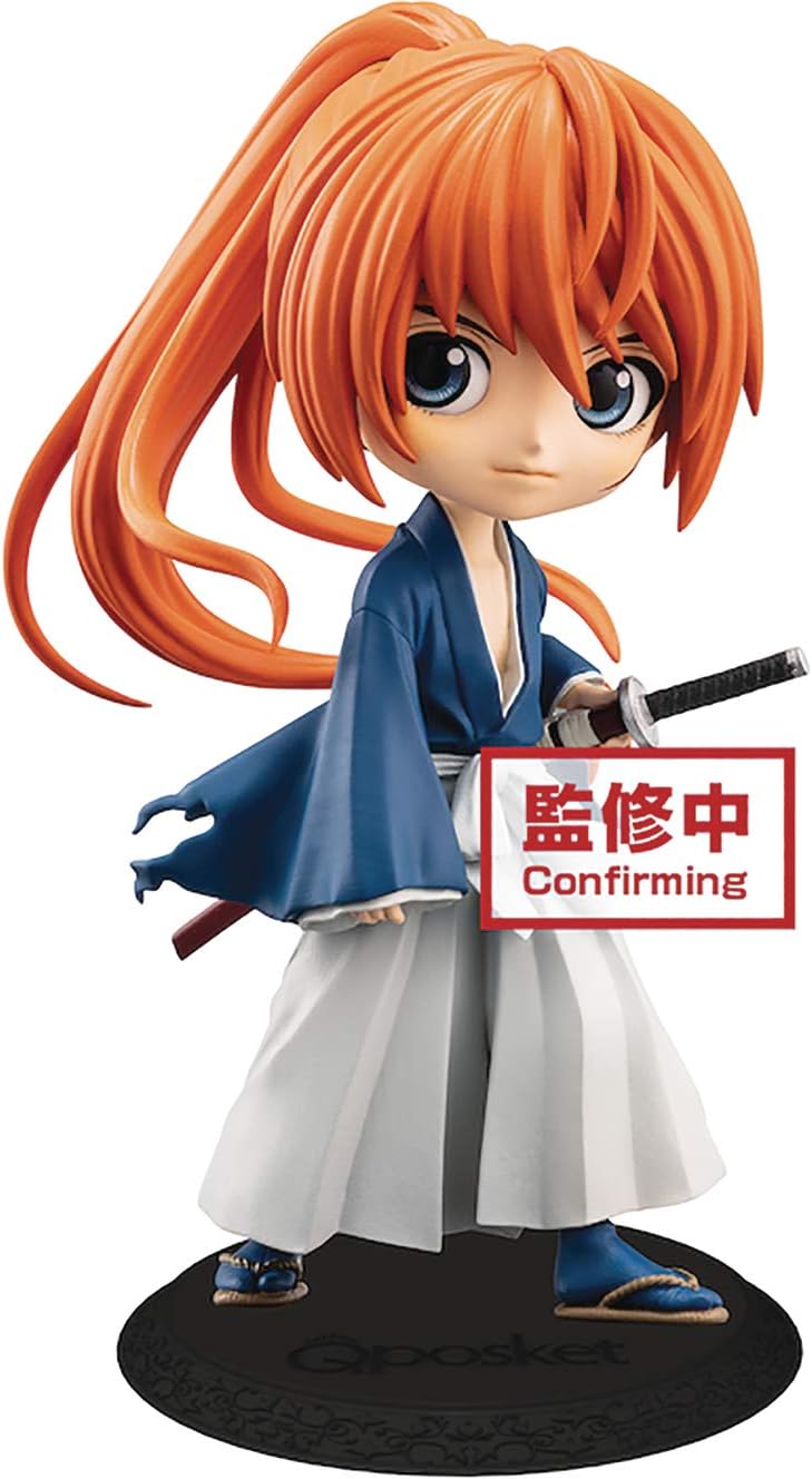 Banpresto – Figur Ruroni Kenshin – Battousai Himura Ver A Q Posket 14 cm – 4983164164992