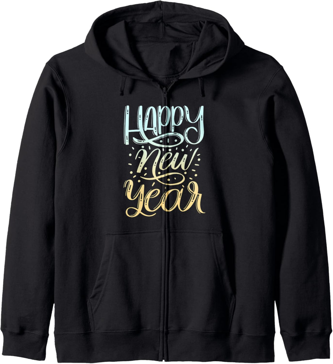 Happy New Year Silvester Kapuzenjacke
