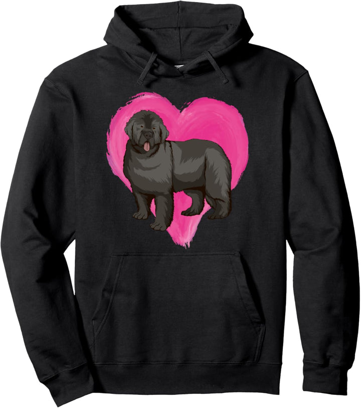 Neufundländer Herz Hundehalter Liebe Love Neufundländer Pullover Hoodie