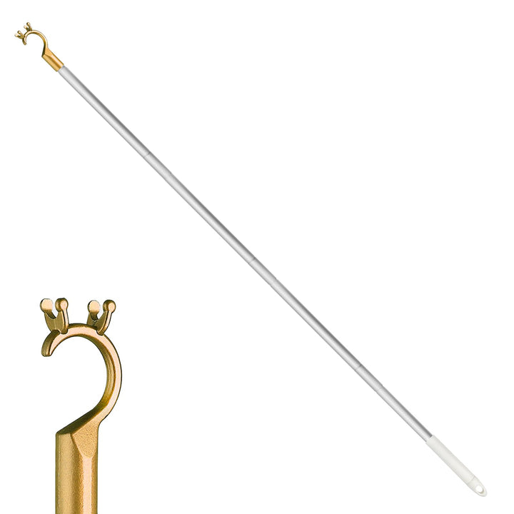 Dachfenster Stange zum Öffnen - Stab mit Haken, Dachfenster Öffner Stange, Stock mit Haken Fenster,