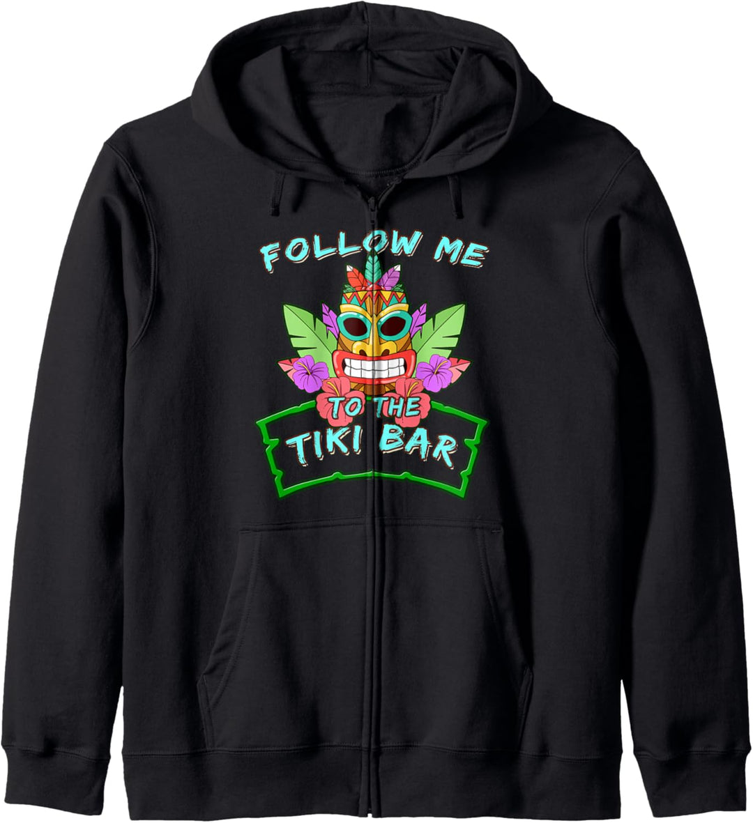 Tiki Hawaiian Tiki Bar Geschenk Kapuzenjacke