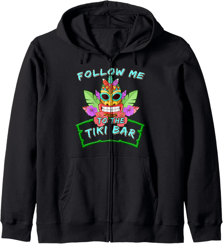 Tiki Hawaiian Tiki Bar Geschenk Kapuzenjacke