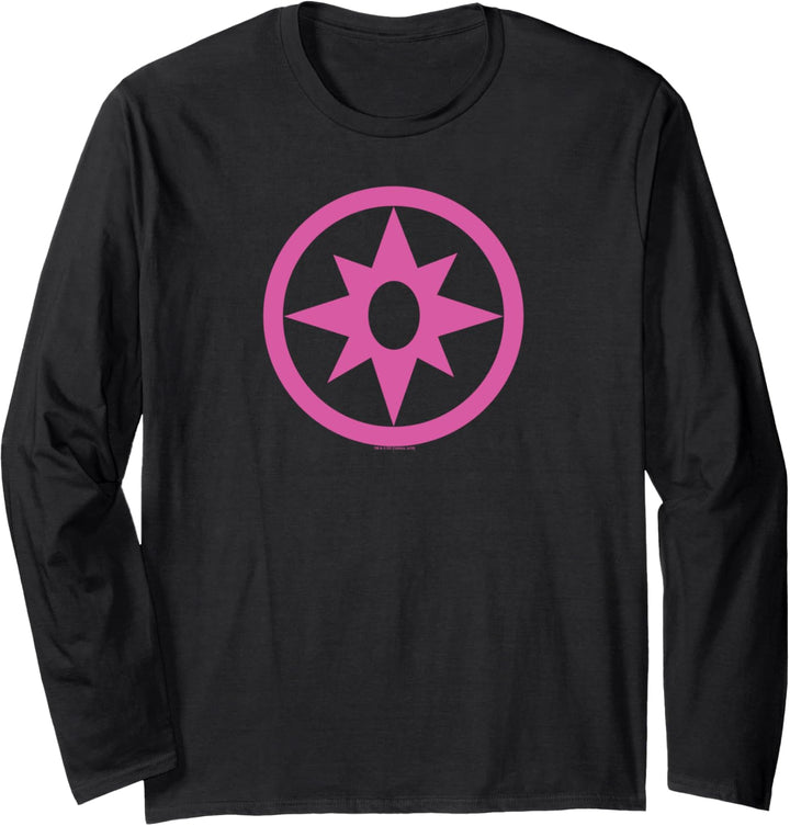 Green Lantern Pink Emblem Langarmshirt