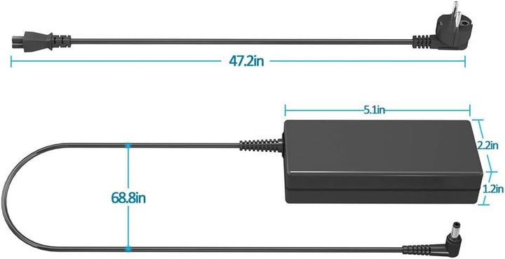 QYD 90W Notebook-Netzteil ladegerät für Asus Zenbook R500d K55a K55VD K55VM k55VJ K55n U58c K55 Q400