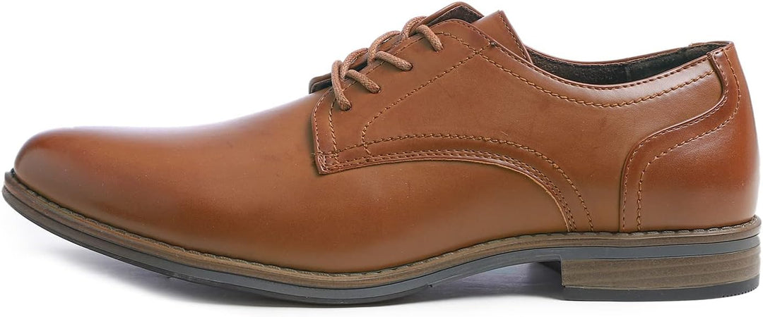 Feversole Men's Classic Dress Marc Herren Anzugschuhe Derby Schnürschuhe Business Schuhe Formale Mod