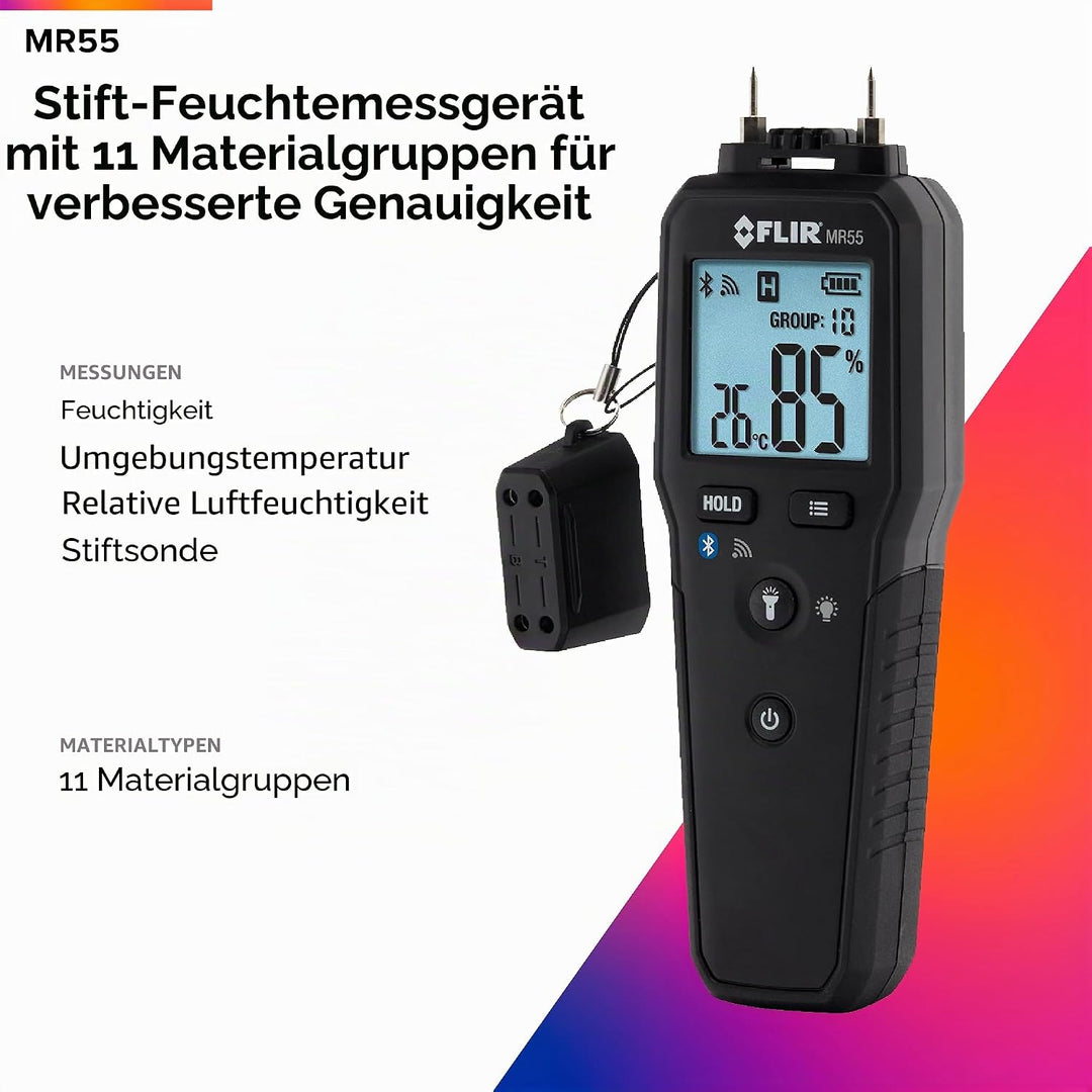 FLIR MR55 Pin Feuchtemessgerät mit Bluetooth