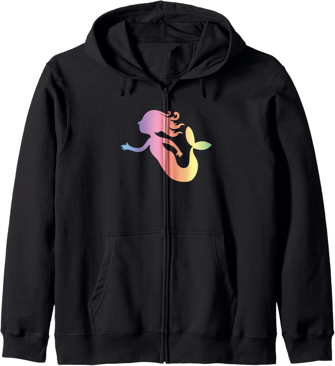 Meerjungfrau Shirt Kapuzenjacke