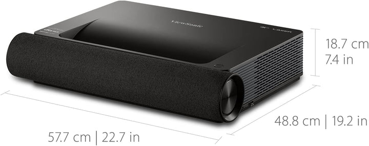 Viewsonic X2000B-4K Ultrakurzdistanz Laserbeamer (4K, 2000 ANSI Lumen, 2x HDMI, USB, 2x 10 Watt + 2x