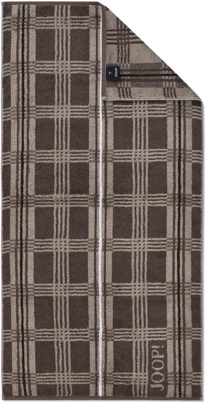 JOOP! Duschtuch Checks Checked 1685 | 36 graphit - 80 x 150 Duschtuch 80x150 cm, Duschtuch 80x150 cm