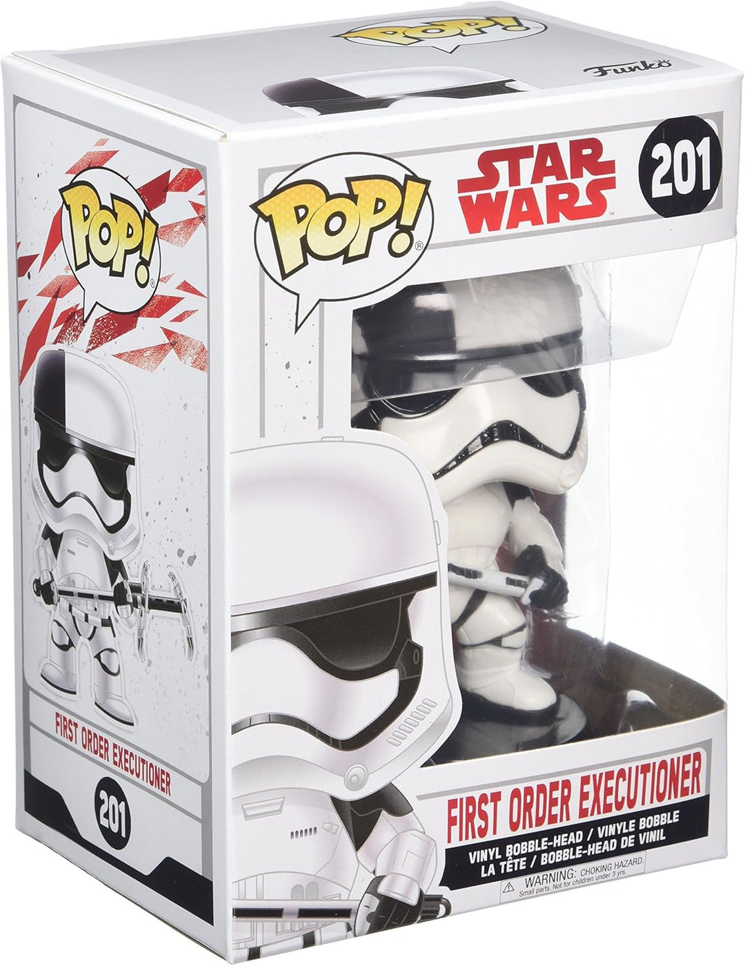 Funko 14749 POP! Bobble: Star Wars: E8 TLJ: First Order Executioner (POP 8)