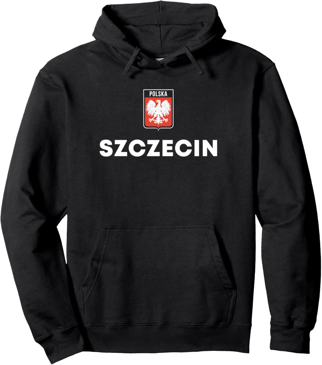 Polen Polska Polish Roots Szczecin Pullover Hoodie