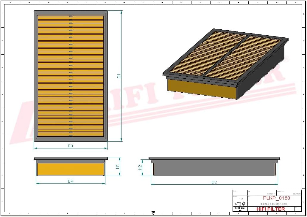HIFI FILTER Innenraumfilter SC 80043