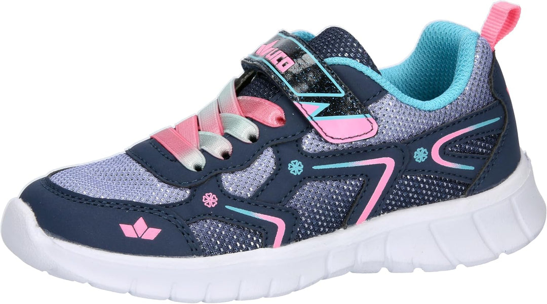 Lico Mädchen Alenia Vs Sneaker 21 EU Marine Lila Rosa, 21 EU Marine Lila Rosa