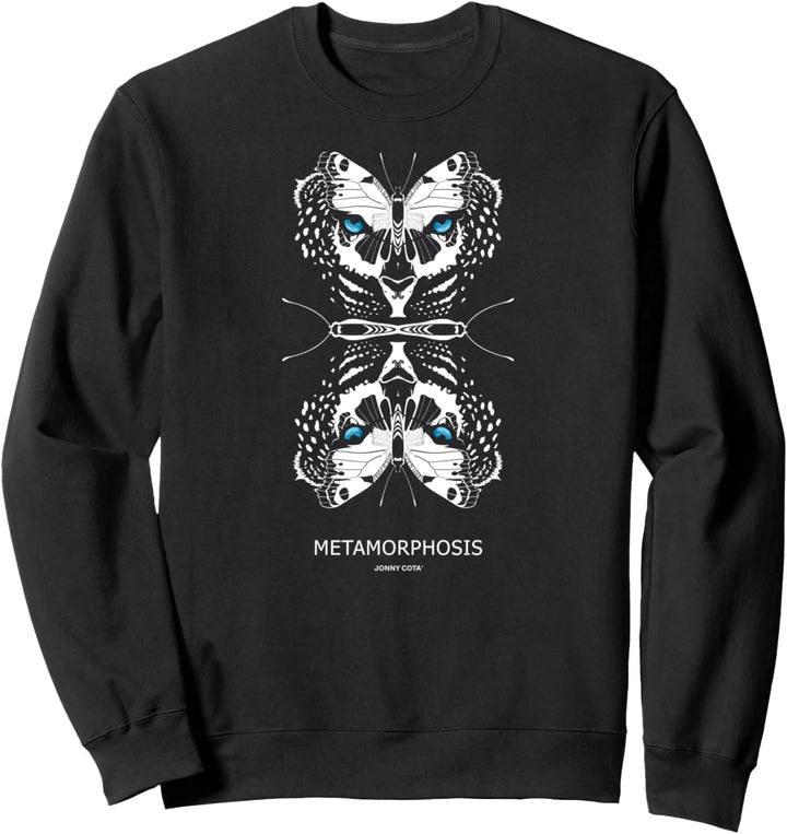 Jonny Cota Studio Metamorphosis Print Logo Sweatshirt, Black, Unisex Small