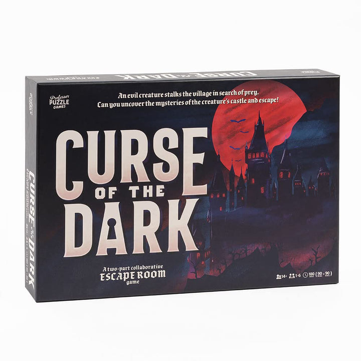 Professor Puzzle Curse of The Dark Escape Room Spiel – Untersuchen Sie das Geheimnis eines verurteil