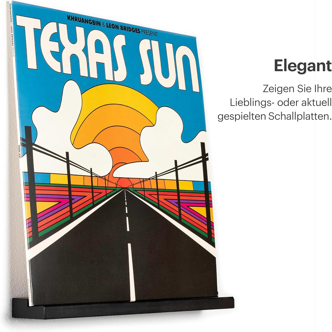 3 Vinyl-Schallplattenregale - Präsentieren Sie Ihre aktuellen oder bevorzugten Schallplatten elegant