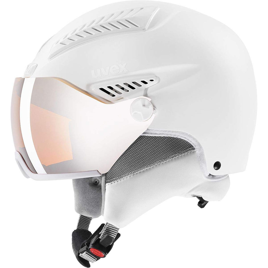 uvex hlmt 600 visor - Skihelm für Damen und Herren - mit Visier - individuelle Grössenanpassung - al