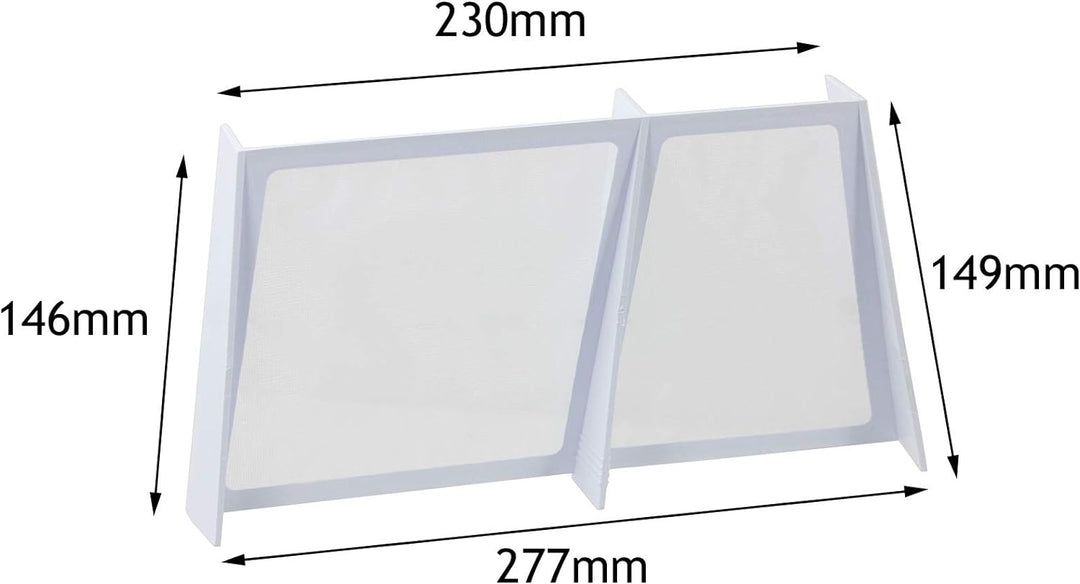 Spares2go Flusenfilter, kompatibel mit White Knight Wäschetrockner