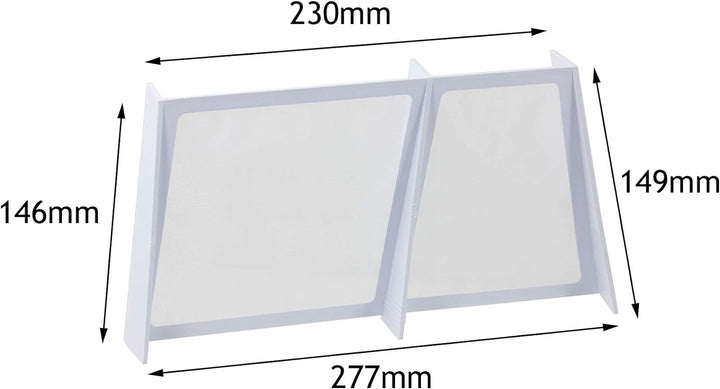 Spares2go Flusenfilter, kompatibel mit White Knight Wäschetrockner