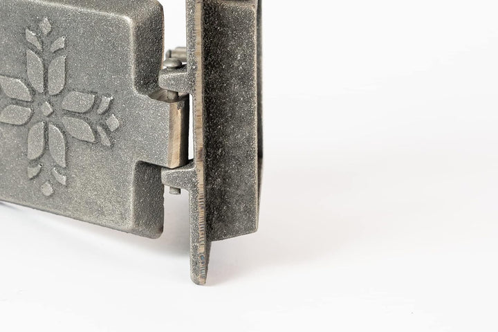 SEZAM Revisionstür für Öfen aus Gusseisen 14,6 x 4,5 x 14,6 cm, Kamintür - Klappe - Räumungstür, für