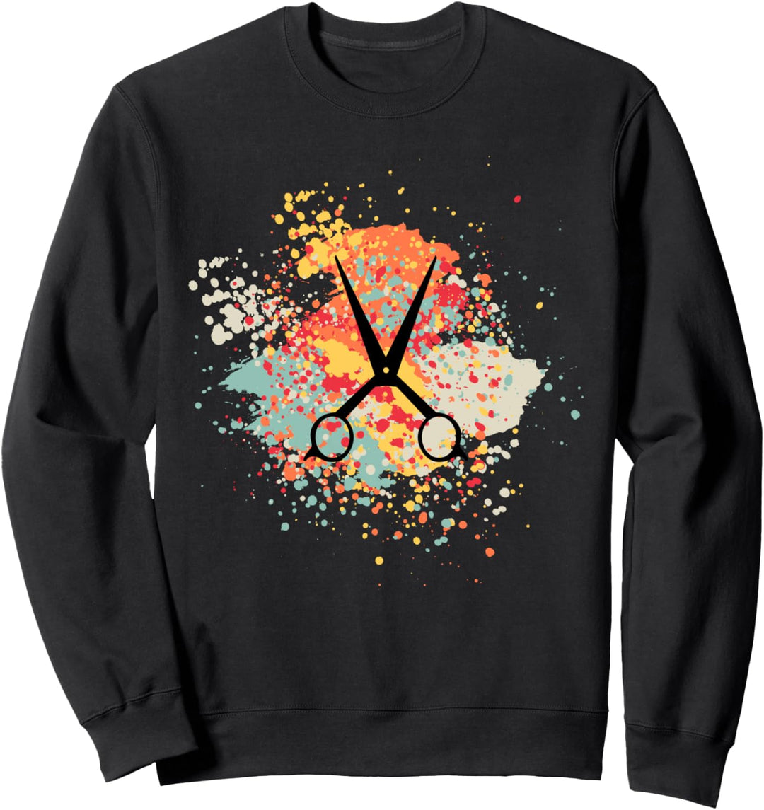 Friseur Kosmetikerin Geschenk Meister Gesellin Friseurin Sweatshirt