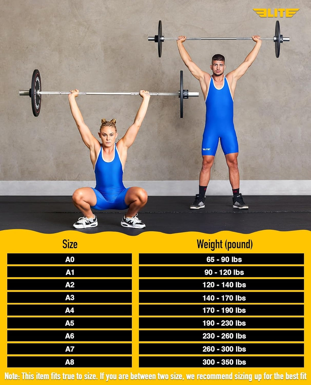 Men’s wrestling singlets, Elite Sports Standard Singlet for Men Wrestling Uniform Blau A2, Blau A2